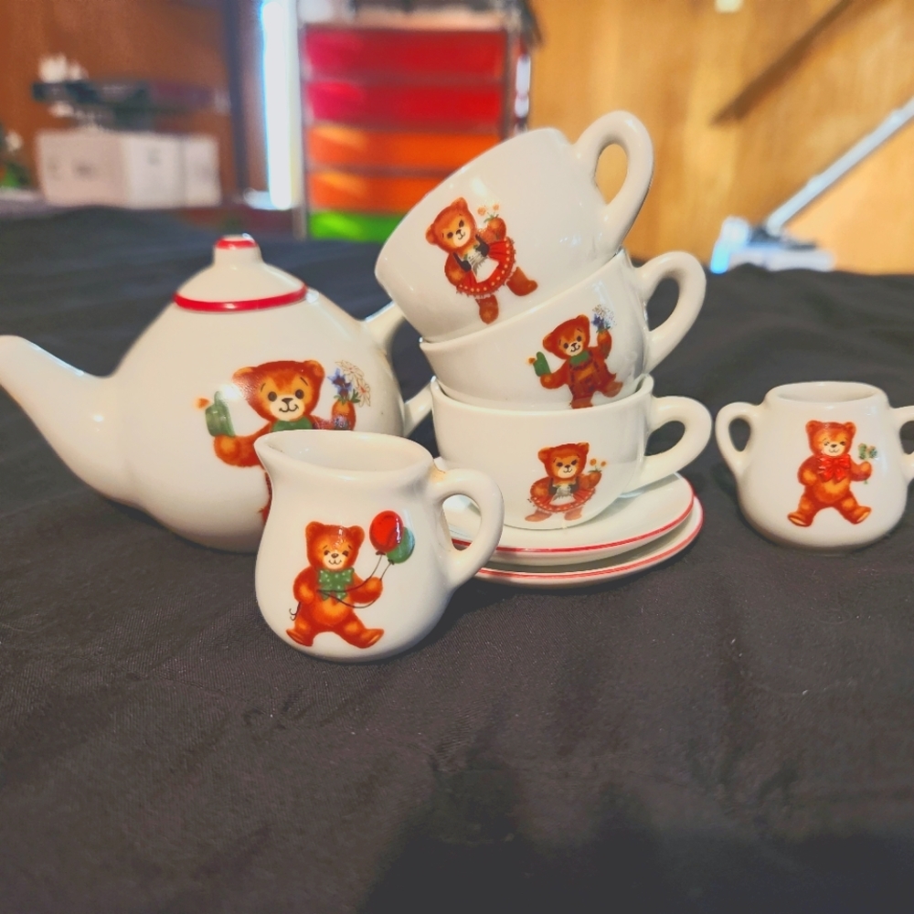Vintage miniature tea set